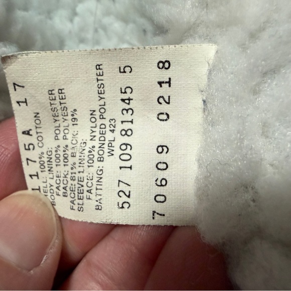 Levi's Men's Dark Blue Denim Jacket with White Sherpa Lining - Picture 8 of 8